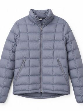 REI Women’s Co-op Blue Gray Lightweight Down Puffer Jacket Small